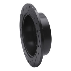 Chrysler 200 Brake Rotor (1) - Rear Right - R1 Concepts - Drilled & Slotted - Black - `07-`17